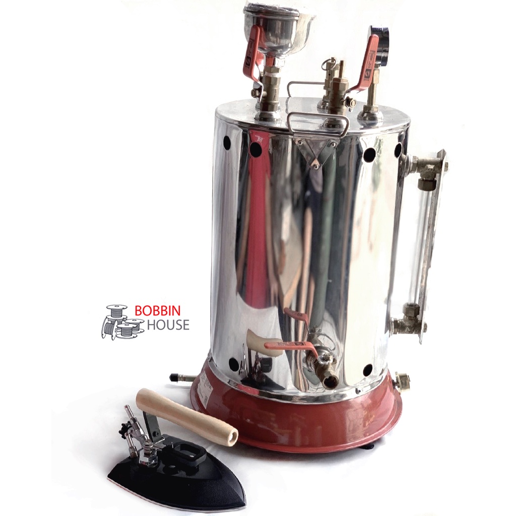 Setrika Uap Gas Boiler Laundry Tabung 12 Liter