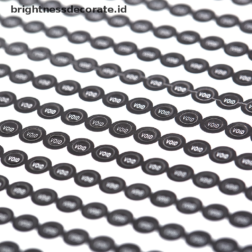 1000pcs Stiker Garansi Void Warranty