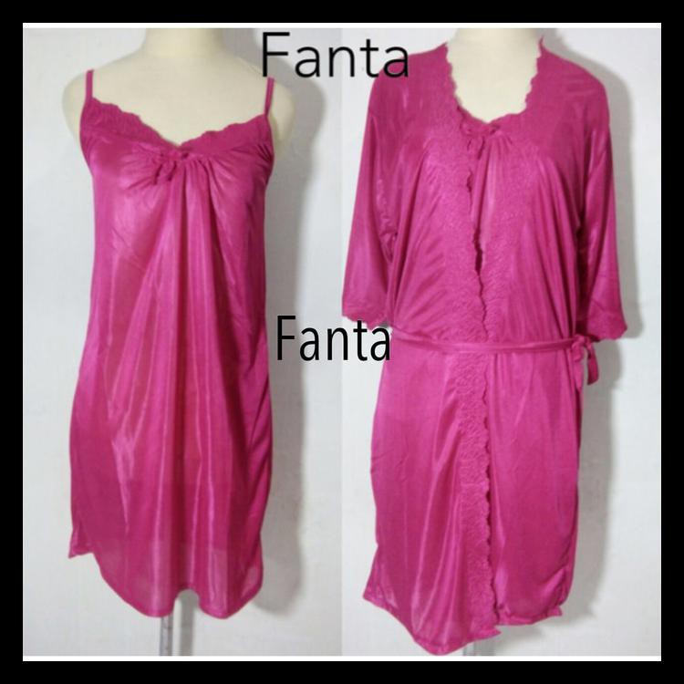 PIYAMA BAJU TIDUR KIMONO TRICOT DEWASA WANITA SEXY