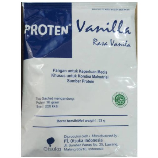 

Susu Proten Vanilla Dari Kedelai