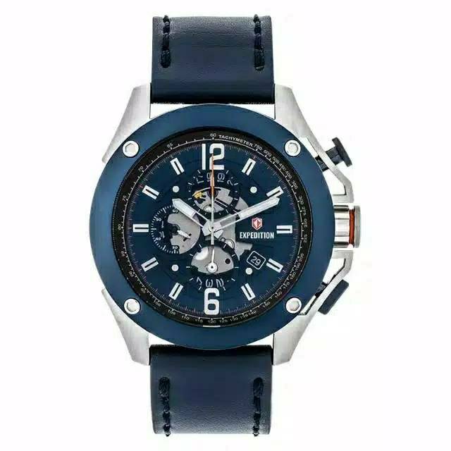 Expedition pria E 6697 M [Silver BlUE leather]