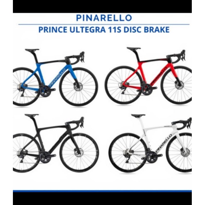 Road Bike - Sepeda Balap Pinarello Prince Ultegra 11 Speed Carbon Disc Brake