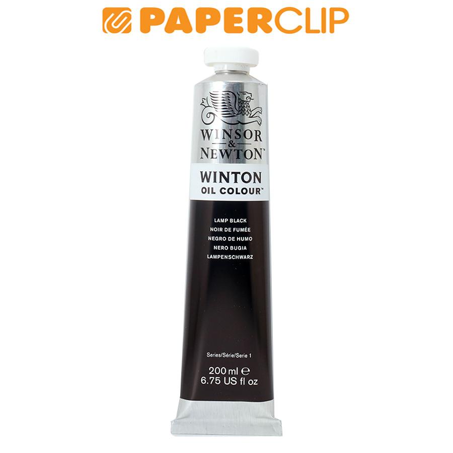 

OIL COLOR WINSOR & NEWTON 200ML LAMP BLACK 1437337WOC