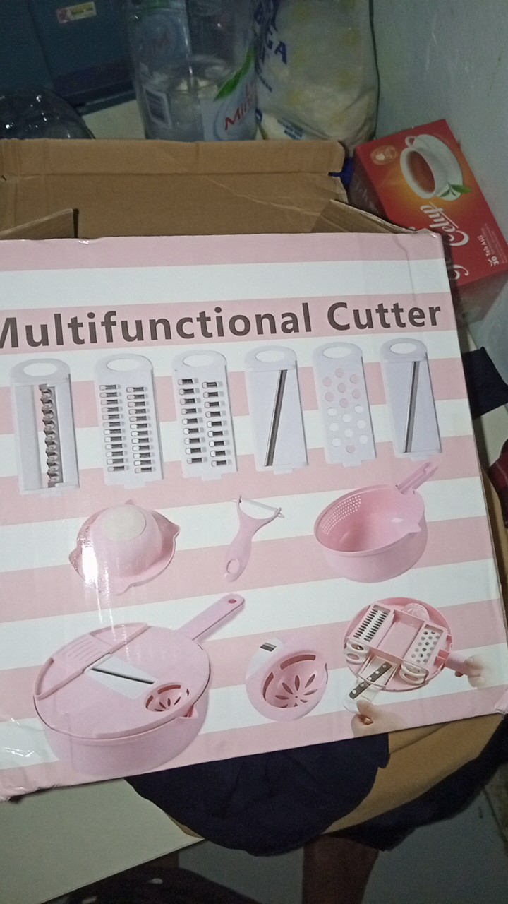 [cod] 12in1 Alat Pemotong Sayuran Multifungsi Parutan Sayur Kitchen Ware Peralatan Dapur Silikon