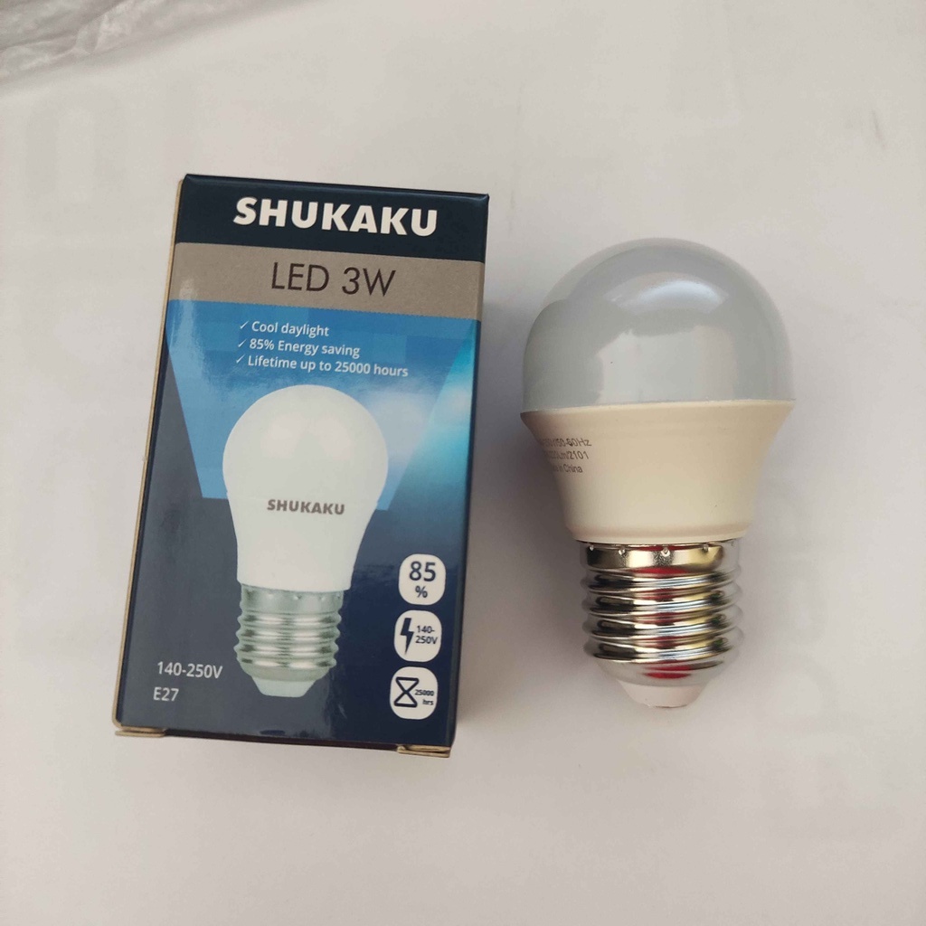 Lampu LED Shukaku 3w lampu 3 watt putih