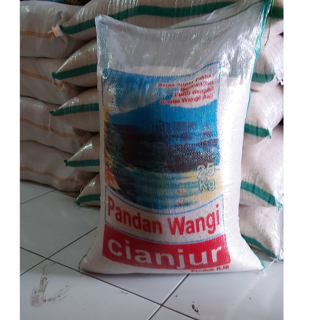 Beras Pandan Wangi Cianjur 25 Kg 25kg Karung Indonesia