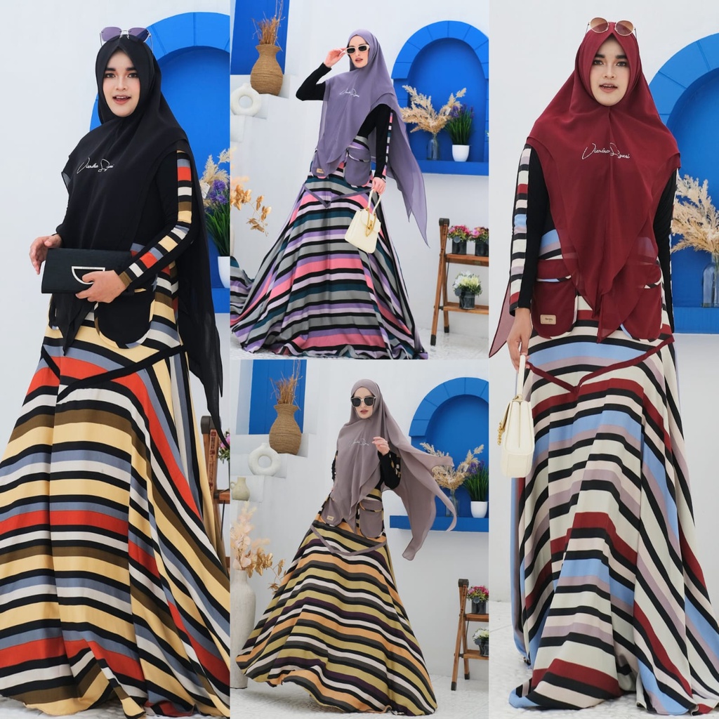 (BISA COD) Dhiya by Viendra Syari Original