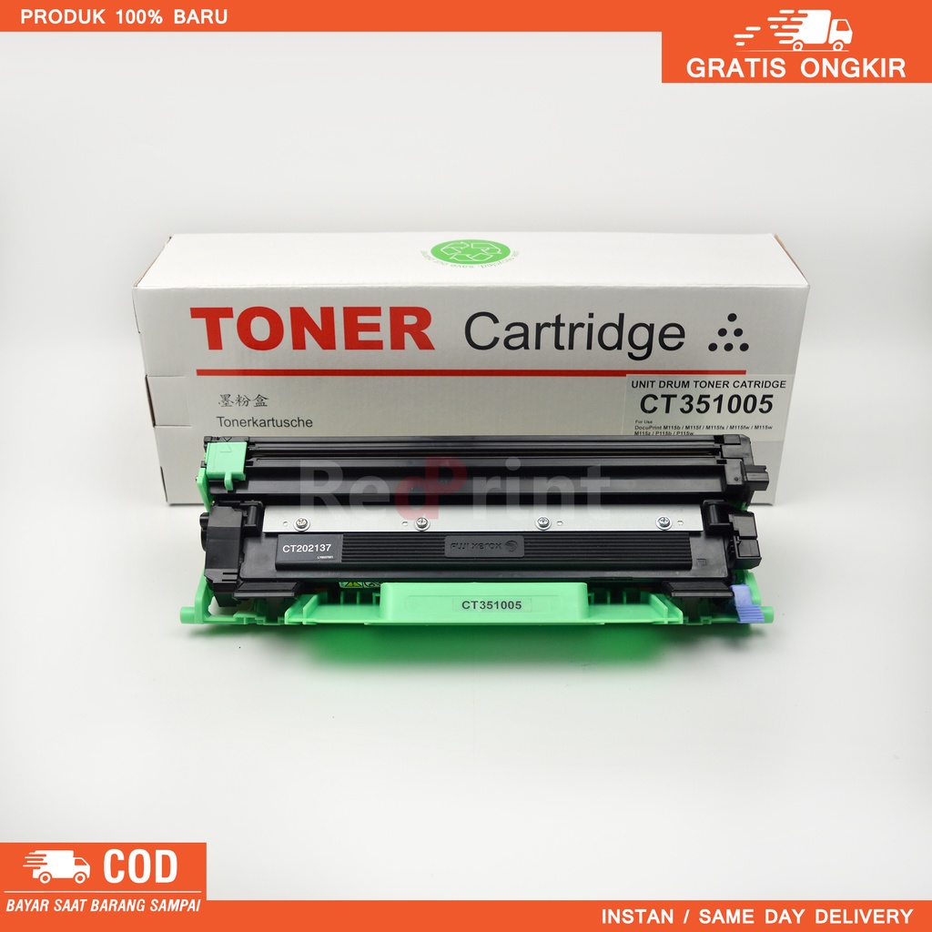 Unit Drum Toner Cartridge Printer DocuPrint M115b / M115f / M115fs / M115fw / M115w  M115z / P115b / P115w