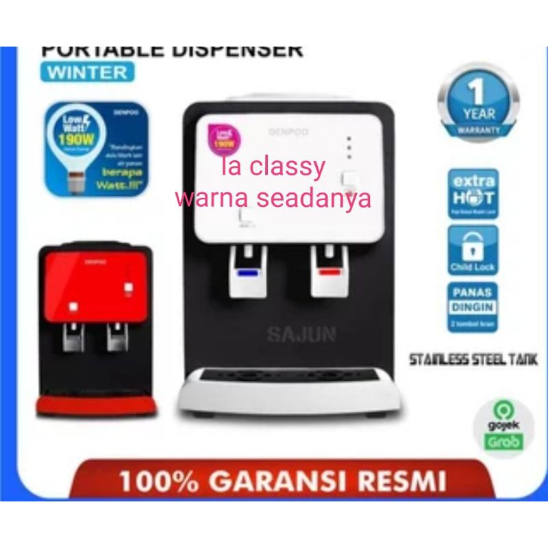 Dispenser Denpoo winter galon atas