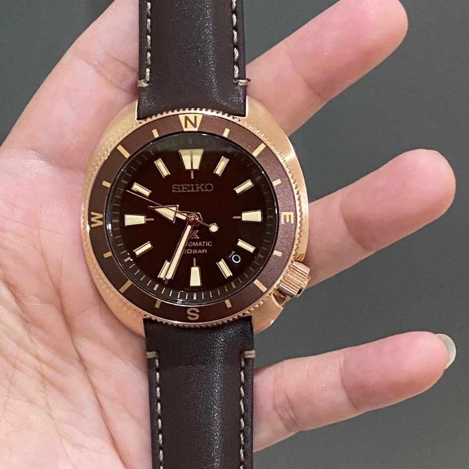 JAM TANGAN SEIKO AUTOMATIC PROSPEX TORTOISE LAND SRPG18K1 ORIGINAL