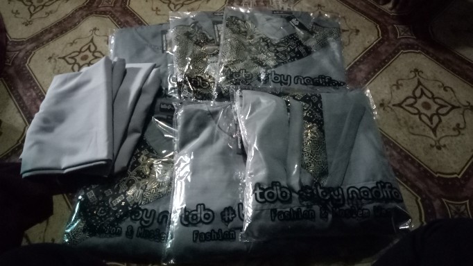 Baju Muslim Couple Alifa Batik