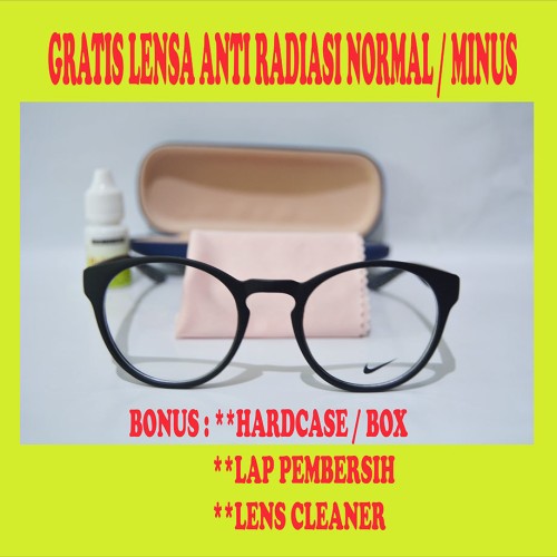 FRAME KACAMATA MINUS KOREA NIKE 7105 FREE LENSA ANTI RADIASI