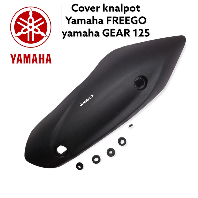 tutup knalpot cover knalpot tameng knalpot yamaha freego gear 125