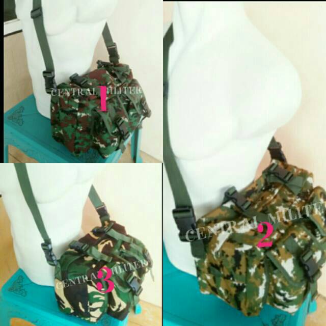 Tas Selempang loreng/tas loreng/tas army