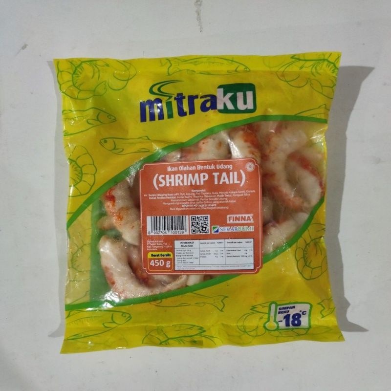 

MITRAKU shrimp tail 450gr