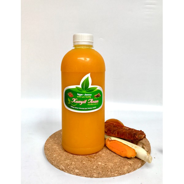 

Kunyit Asam/Kunyit Asem 500 ml botol plastik (Herbal Drink/Jamu) - ju004