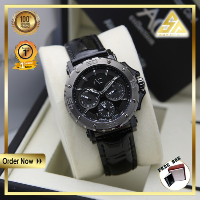 JAM ALEXANDER CHRISTIE ALEXANDRE CHRISTIE WANITA CEWEK JAM TANGAN ORIGINAL ORI ORIENT AC 3812