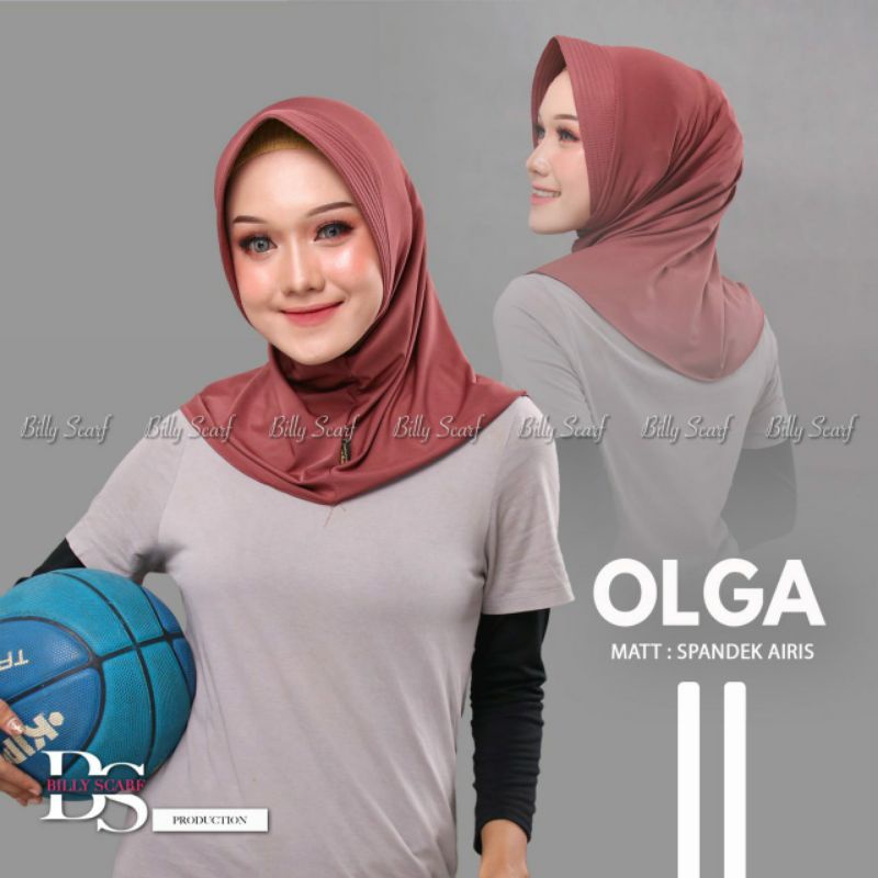 Jilbab/Hijab instan Sporty OLGA ori BILLY