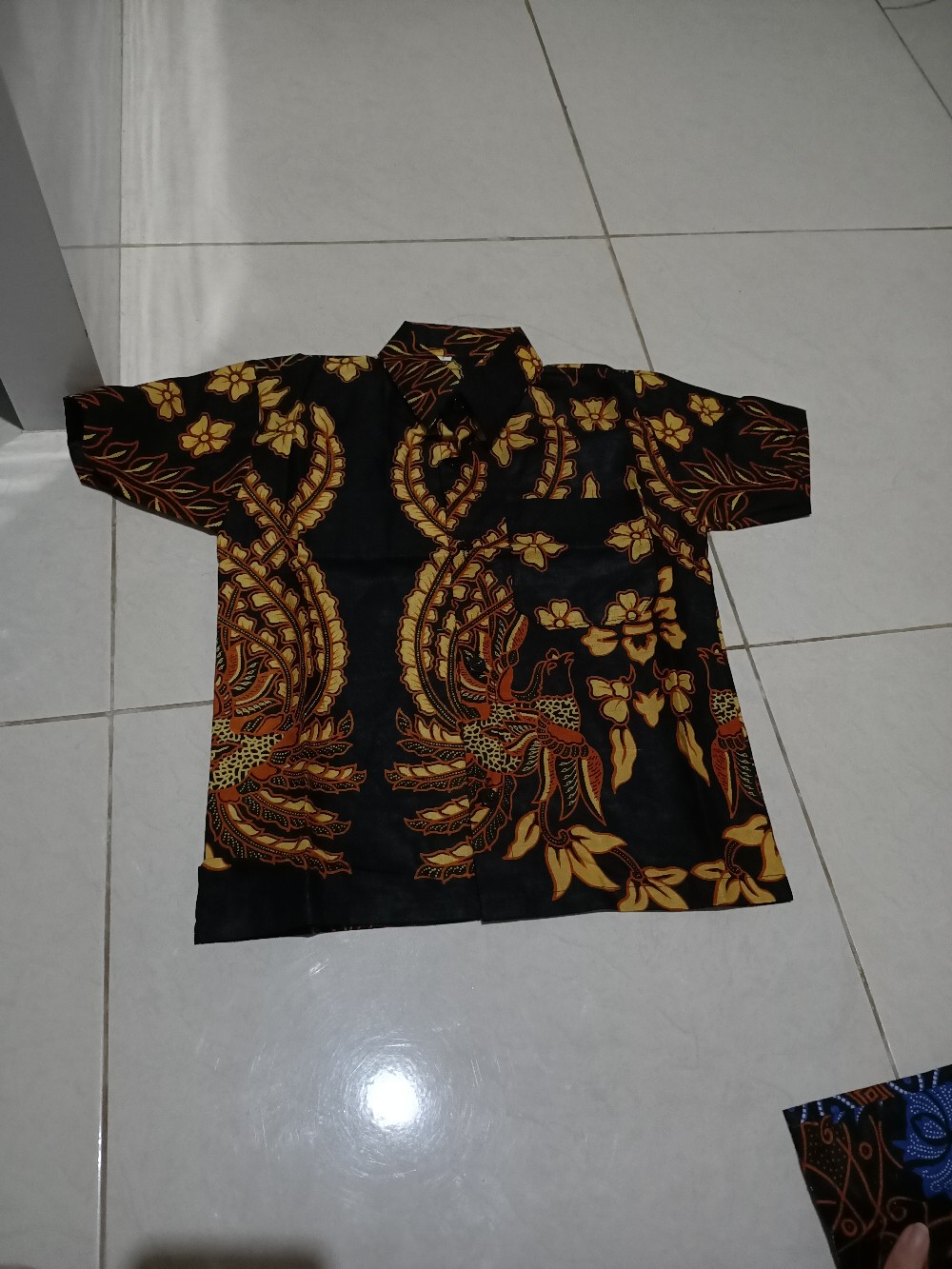 Kemeja Batik Anak - Batik Anak - Baju Batik Anak Laki Laki Umur 2-12 Tahun Hem Batik Anak Pendek