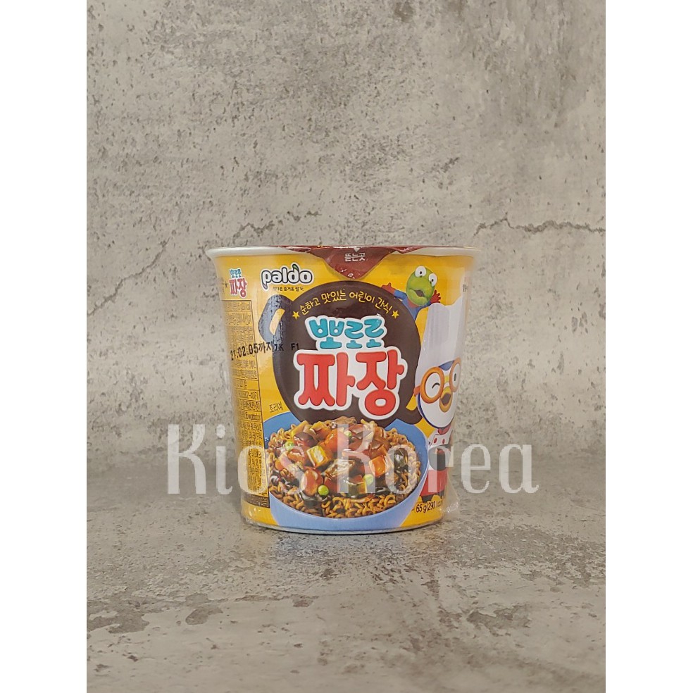 Pororo Noodle Korean Ramyeon Pororo Jjajang myeon - PALDO Pororo [READY STOCK] BEST SELLER