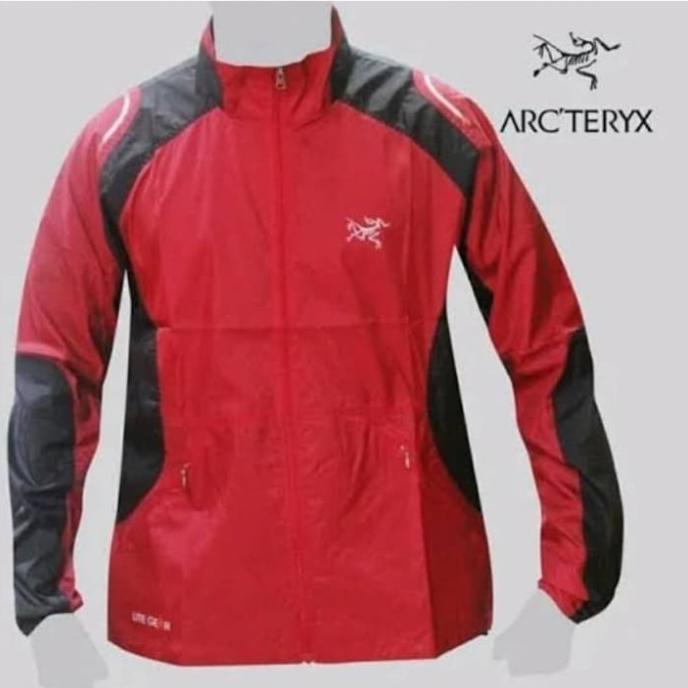 Jaket Running Arteryx Ultraligh Waterproof Jaket Pria Wanita Outdoor