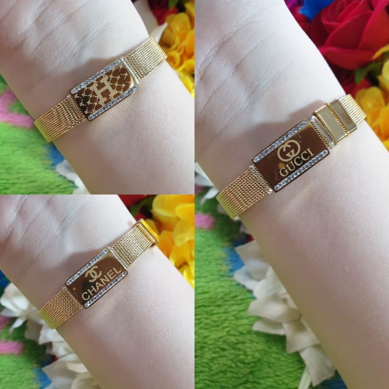 Belt Diamond Nail Bracelet Female Titanium N21092101