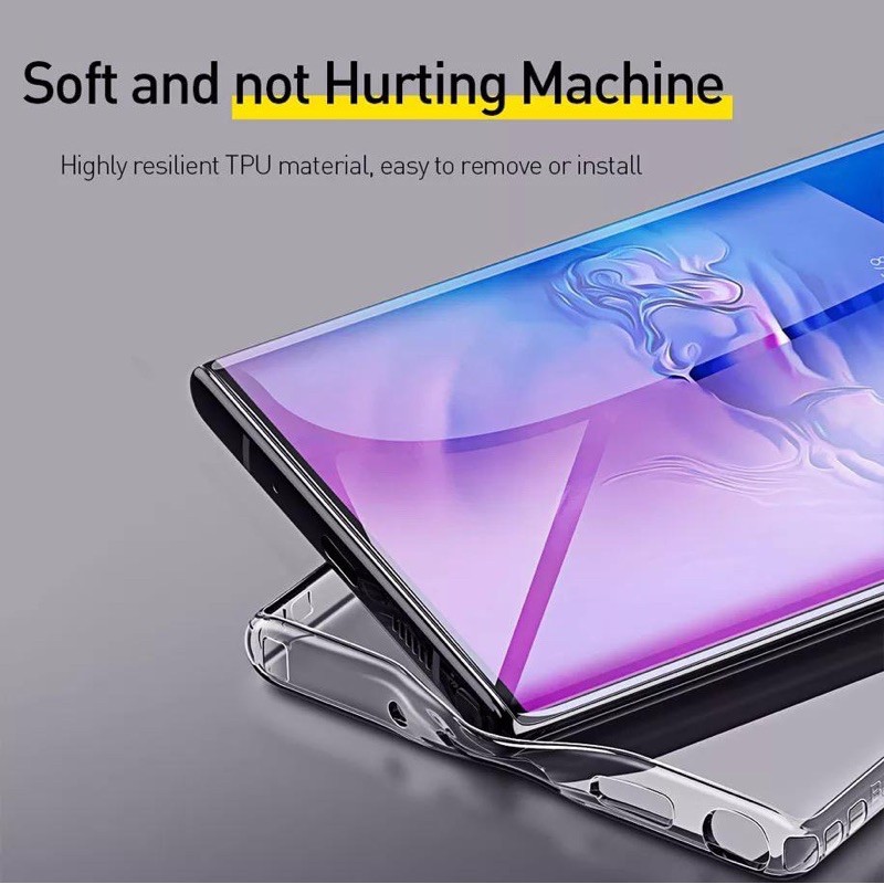 SAMSUNG A81 NOTE 8 9 NOTE 10 10 PRO 10+ PLUS NOTE 10 LITE NOTE 20 20 ULTRA Sotfcase Bening Clear Case Silikon Transparan