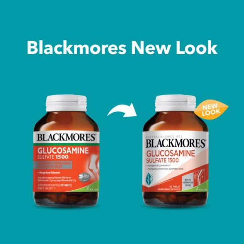 Blackmores glucosamin (90) / vitamin untuk kesehatan tulang otot dan sendi