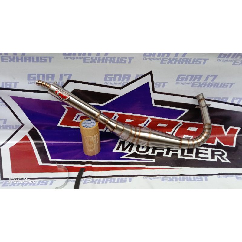 knalpot rx king cobra stenlis r9