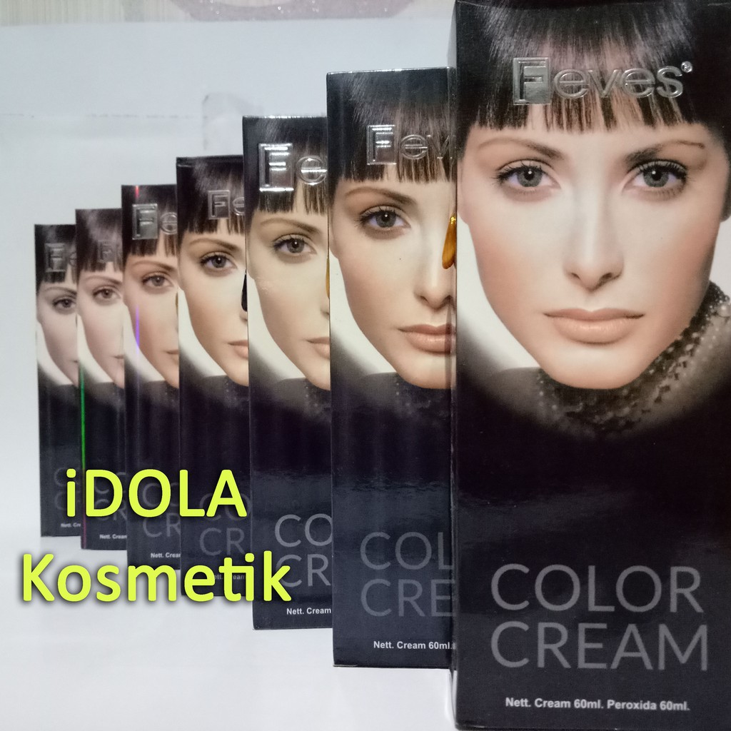 Semir Rambut FEVES Hair Color 60 ml Shopee Indonesia Semir Rambut FEVES Hair Color 60 ml Shopee Indonesia