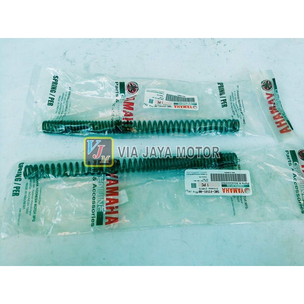 VJM PER SHOCK SHOK DEPAN MIO MIO SOUL FINO MIO J MIO SOUL GT YAMAHA ORI ORIGINAL 1 SET