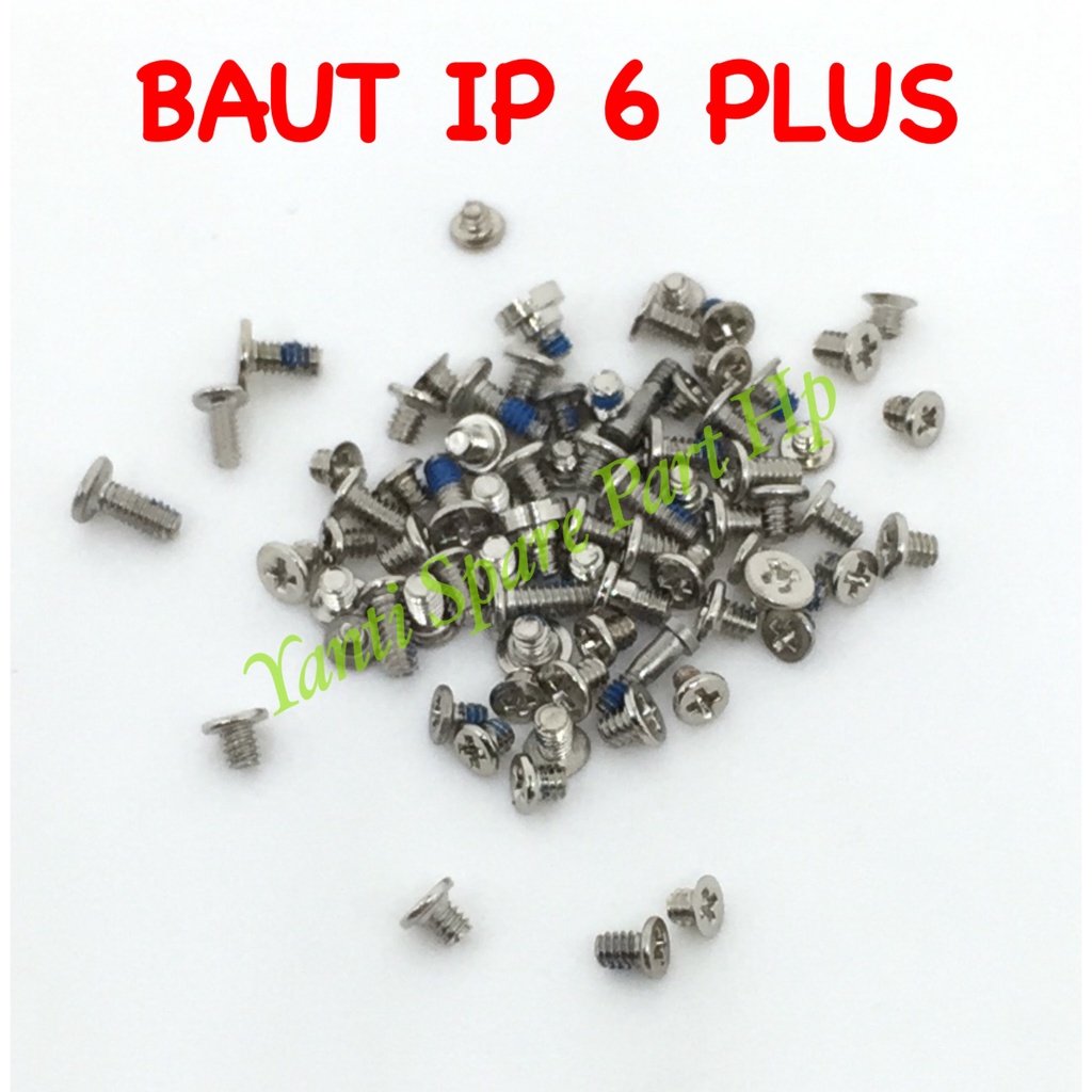 Baut Ip 6 Plus 1 Set Orginal Terlaris New