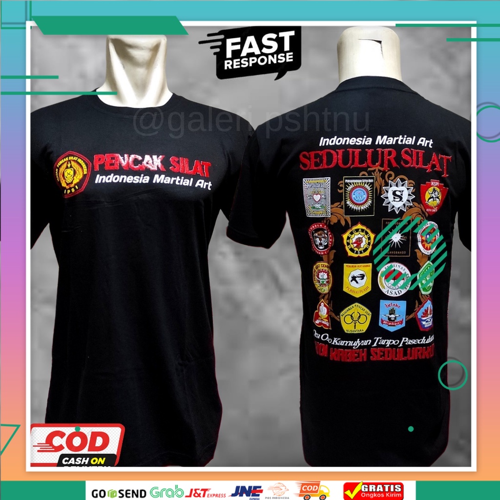 kaos ipsi pencak silat indonesia - kaos ipsi simpel - kaos ipsi distro