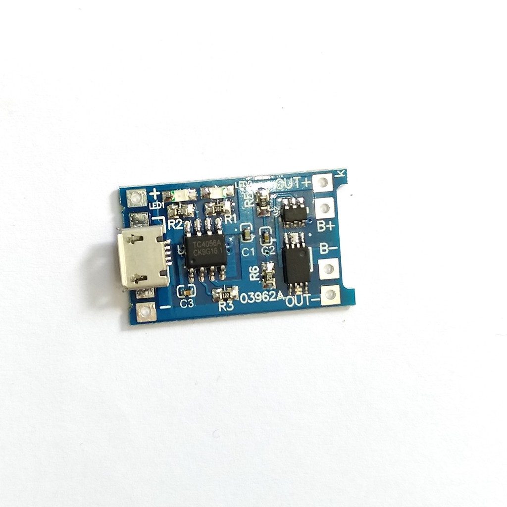 Modul chager micro usb 18650 liion 1A tp4056 1A 5V protector