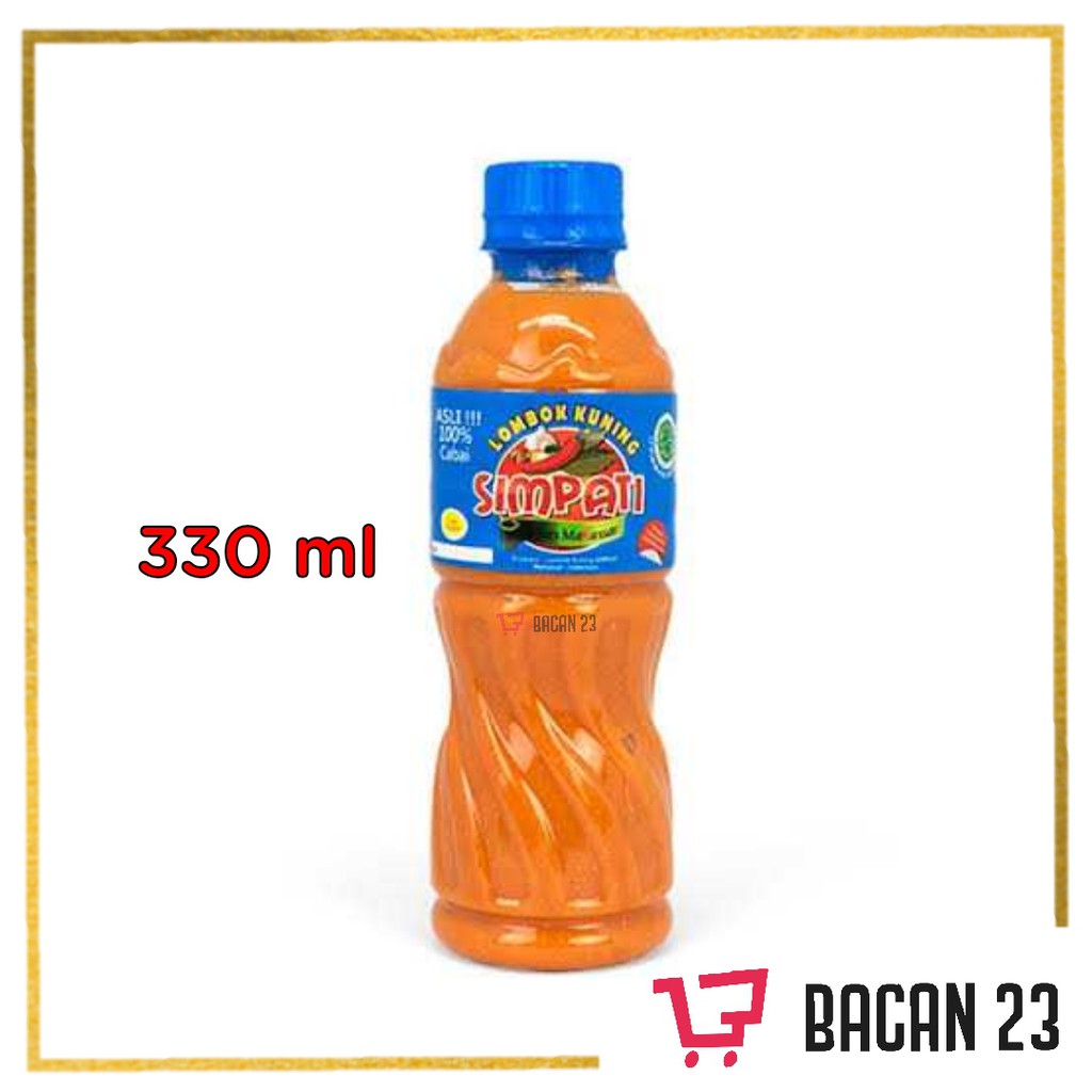 Lombok Kuning Simpati Khas Makassar (330ml ) / Bacan 23 - Bacan23