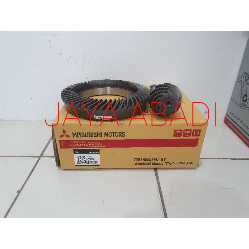 GEAR SET TRITON TRITON HDX PAJERO CROWN WHEEL TRITON PAJERO GIGI GARDAN TRITON TRITON HDX BELAKANG OEM IMPORT GRADE BARU 3512A206 11x51