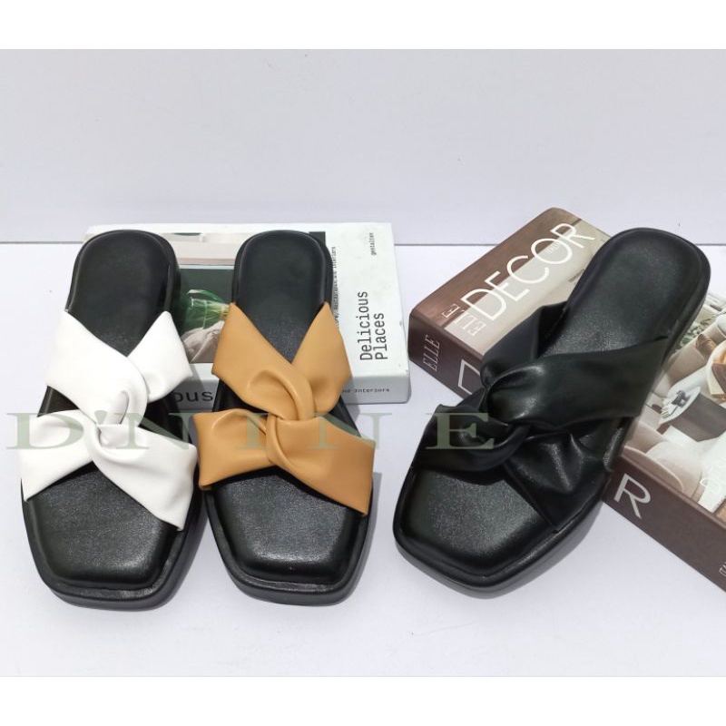 VINNY DY 04 Sandal Wanita platform silang