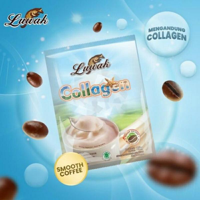 

LUWAK WHITE KOPI COLLAGEN BAG - 5'S x@25gr