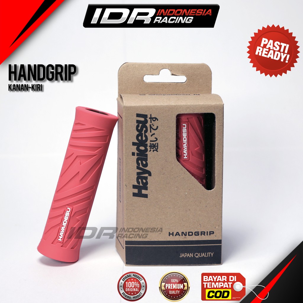 Handfat Handgrip Grip Hayaidesu Storm Stang Sarung Gas Universal Original Nmax Pcx Adv Vario Aerox Xmax Beat Scoopy Mio
