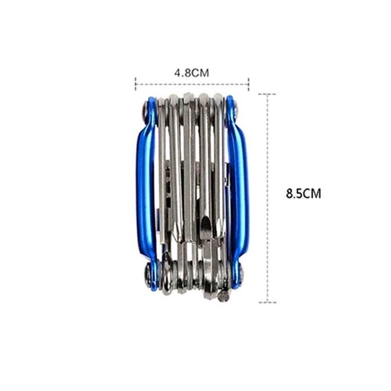 MultiTools 11 in 1 Bicycle Chain Breaker And Repair Tire Kit CXWXC