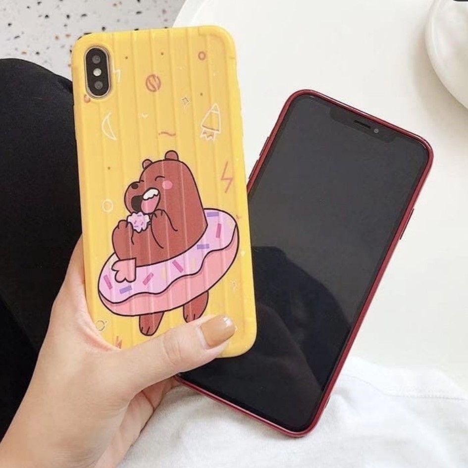 Samsung A10s A20s A30s A50 A50s We Bare Bears Soft Case DONAT Casing Cover