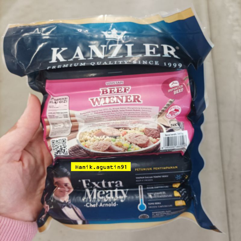 

Kanzler Beef Wiener 360gr