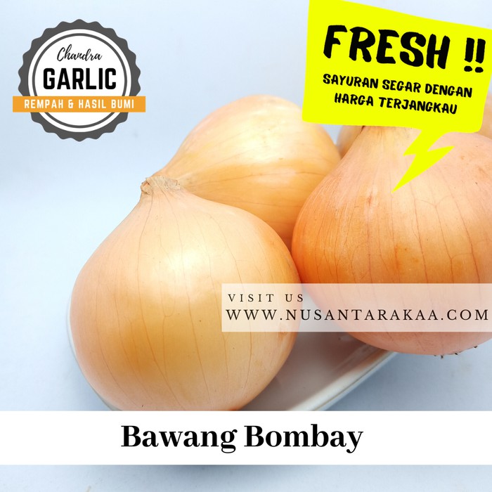 

BAWANG BOMBAY BOMBAI 500 GR