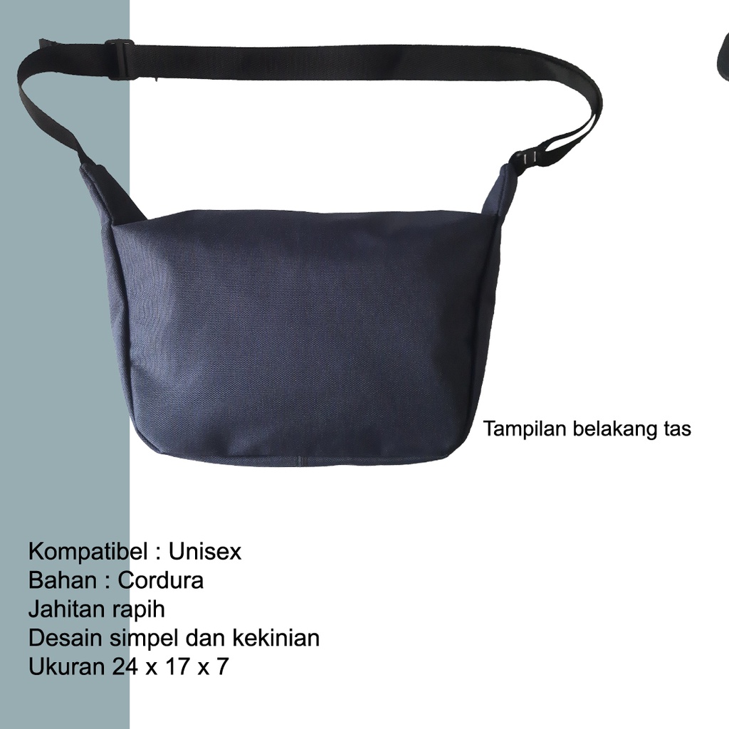 Asman Official - Tas Selempang Basic | Slingbag | Waistbag Unisex