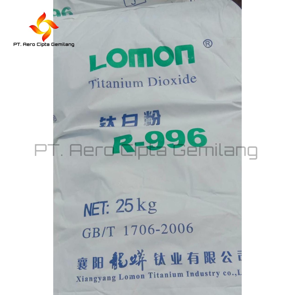 Titanium Dioxide Lomon 25kg murah