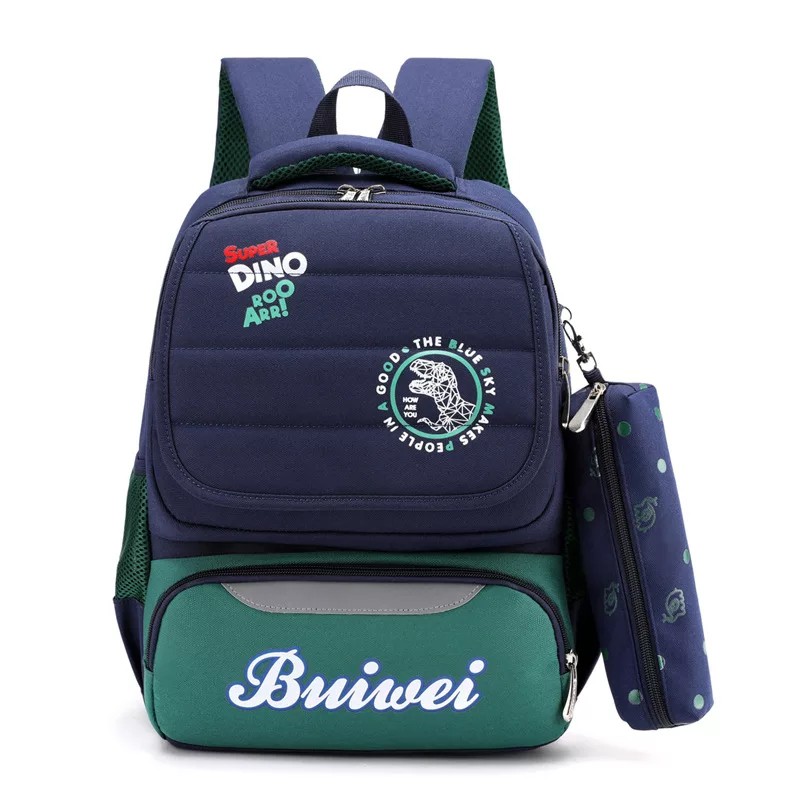 RR DINO - Tas Sekolah Anak SD SMP SMA Ransel Backpack Korea Fashion Lucu-2