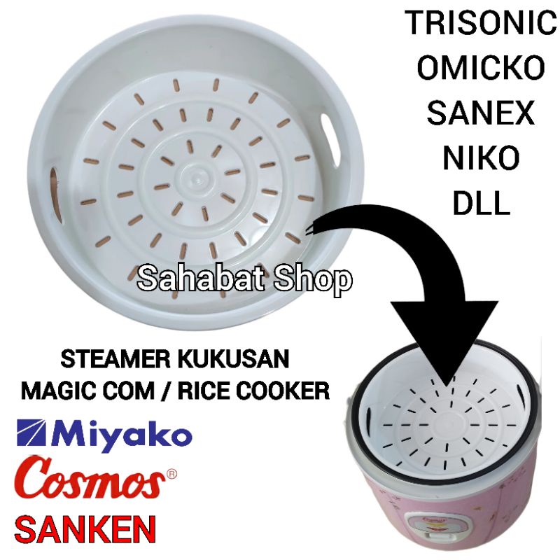 STEAMER KUKUS KUKUSAN 1,8 LITER UNTUK MAGIC COM / RICE COOKER COSMOS YONGMA SANKEN MIYAKO DLL