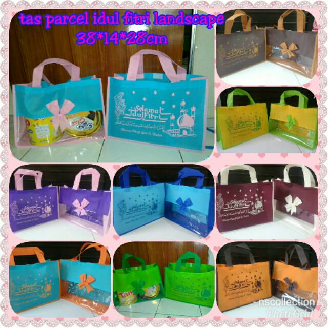 

nsollshop|tas parcel idul fitri 12pc|landscape|spundbond 75gsm||souvenir||grosir||konveksi||murah|||