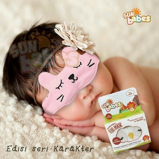 Sun babes eye mask sbe01 - penutup mata bayi berjemur