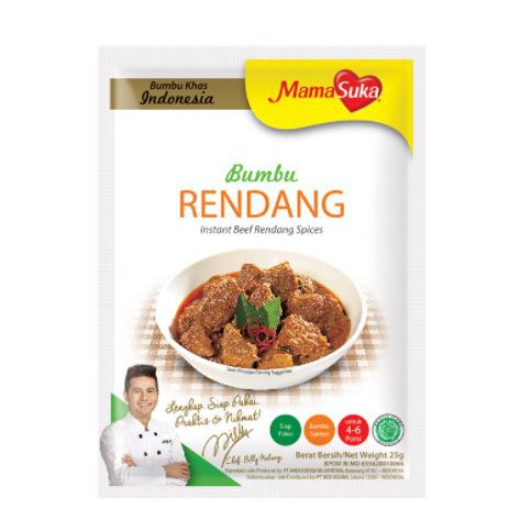 

MamaSuka Bumbu Rendang 25 gr